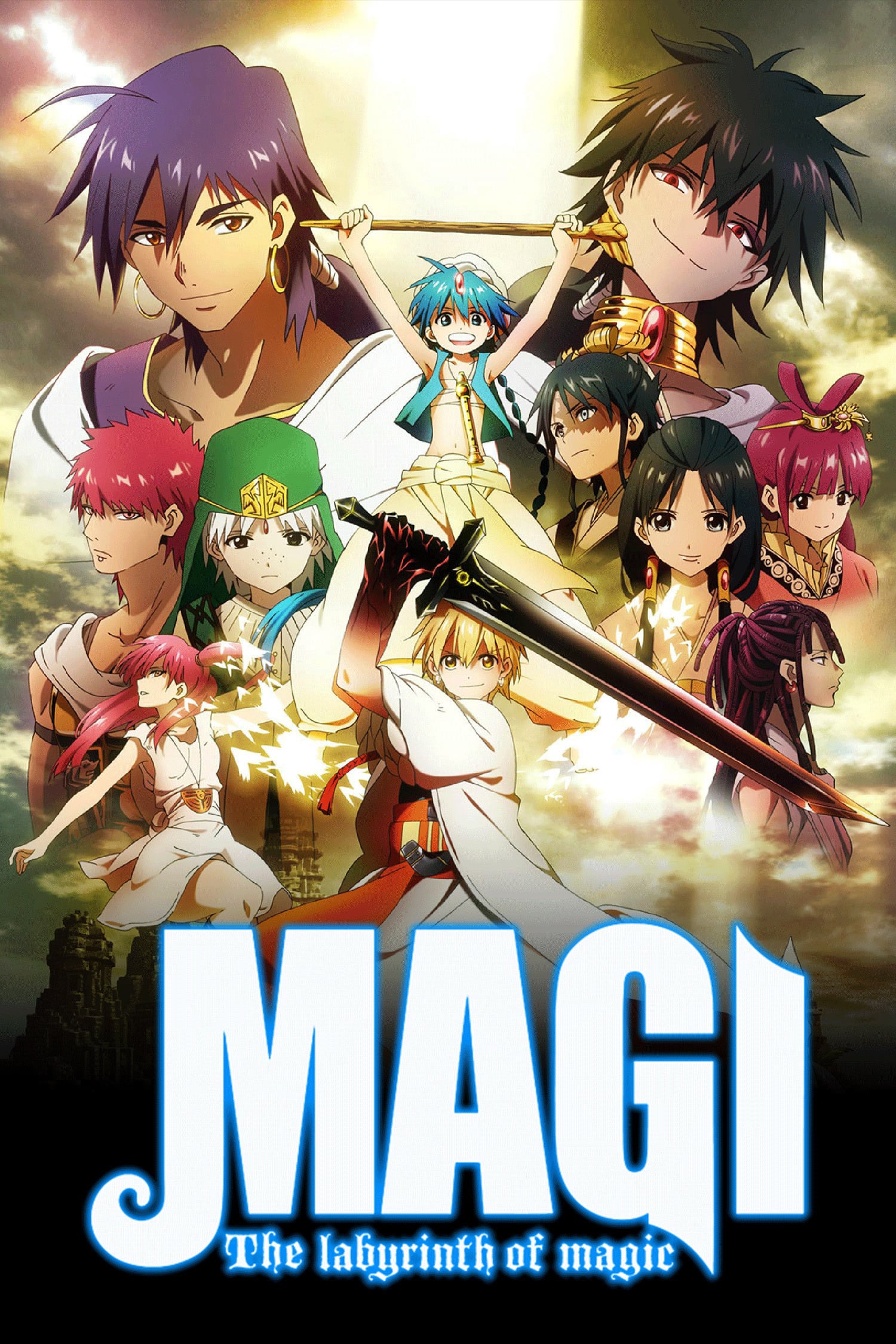 Magi: The Kingdom of Magic BD x265 Subtitle Indonesia [Batch