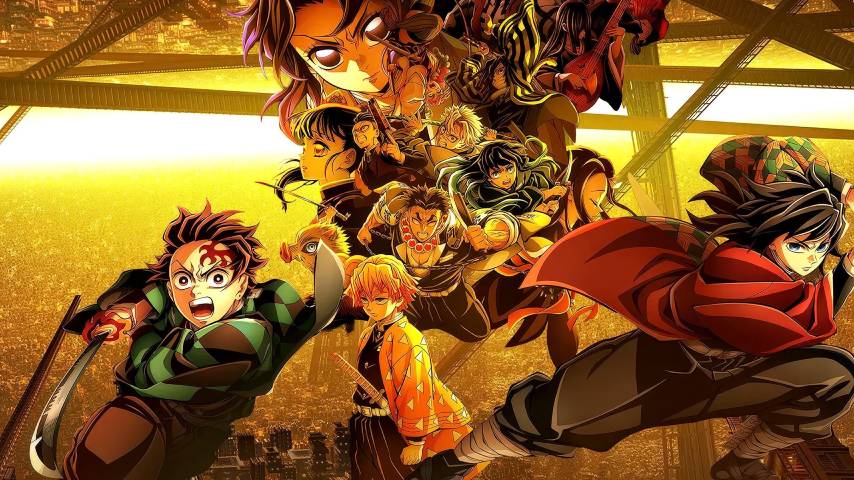 Kimetsu no Yaiba Movie 1 Mugenjou-hen - Akaza Sairai Sub Indo