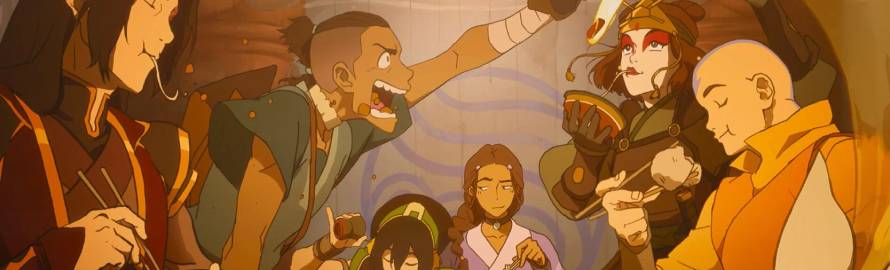 The Legend of Aang The Last Airbender Sub Indo